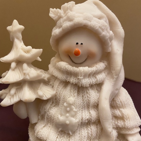 Adorable Snowman Figurine - Picture 6 of 6
